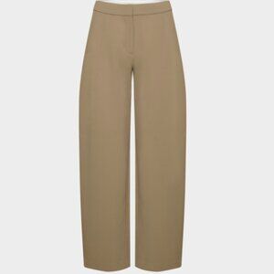 Helix Barrel Pant - Crepette™  Barrel-Leg Pants Folio Brown NWT 00